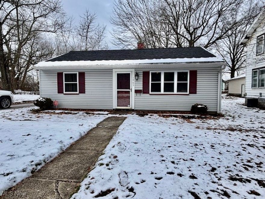 Come check out this Lovely 3-bedroom, 2-bath 1 story vinyl sided home that is new to the market. Home is move in ready! Nice eat- in kitchen with newer bright white appliances. Convenient laundry room with washer and dryer. Nice size living room. 16X20 detached garage. Large shed. Fenced in backyard. New furnace Oct. 2024. New Roof 2023. Call today to schedule your private showing.