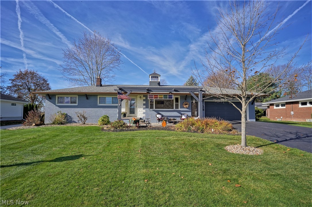 This amazing Schumacher built home has been updated and is a blend of farmhouse, industrial & contemporary style! You really must see it to believe the details, quality and special features that it has to offer. The spacious living room has hardwood floors, wood beams and a gorgeous barn door, which leads you into the eat in kitchen/dining area. The kitchen features Kraftmaid cabinets with custom California cedar doors with metal accents, pull outs, under cabinet lighting, tin ceiling and high end appliances (new microwave is on order). The finished lower level offers 3 finished spaces perfect for a recreation room (with bar) and the options are endless - exercise room, craft room, office - whatever fits your needs. The outside is a dream with it's concrete patio, swing, and tremendous cedar outbuilding, which offers black metal roof, vaulted cedar beams, many windows allowing for an abundance of natural light, wood burning fireplace, stamped concrete floor, and electricity. You