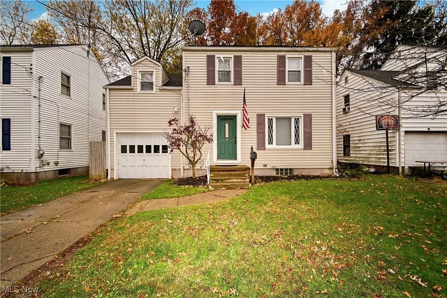 Welcome to 1910 37th st, a charming colonial style home. Conveniently located close to Belden Village and Route 77. Entering the front door you will see the hardwood floors and abundance of natural light. The dining room doorway opens to a deck overlooking the backyard. This home features a fully fenced backyard and enclosed back porch perfect for relaxing, entertaining, or simply enjoying the outdoors. Upstairs, you'll discover three generous sized bedrooms. The partially finished basement provides even more potential with plenty of room for storage and a space for entertainment. This beautifully updated home offers charm, functionality, and a fantastic location. Don't miss your opportunity - schedule your showing today!