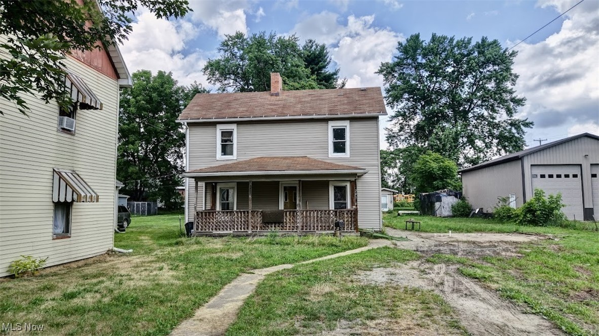 Investors or someone looking for an affordable house- look no further. This home features a large lot and a 2 story home. The downstairs features a living area, dining room, first floor bathroom and laundry, large kitchen, and potential 3rd bedroom or office on main level. Upstairs has 2 large bedrooms. Don't miss out, schedule your showing today.