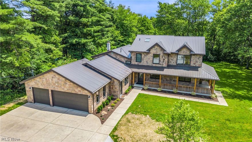 Your DREAM Home, a MASTERPIECE! From the moment you walk into your new dream home you will be swept off your feet. COMPLETELY Reconstructed*Extraordinary home is the perfect blend of Luxury and Quality*Inviting & Exceptional living space is perfect for everyday living & Entertaining*You will be WOWED by the open Floor plan*One-of-a-kind Gourmet kitchen: 55 ft of Quartz counters; TWO eat-at Islands; Two Sinks; Surrounded by beautiful Marble & HIGH-end, Water Proof, Luxury Vinyl flooring; New Stainless Steel Appliances; beautiful soft-close cabintry so everything is right at your finger tips*A "CAVE" like no other-Skylights, Vaulted Ceiling, Cabinets, mini bar is your PERFECT OASIS*Adding to your captivating home is Recessed lighting, Solid Wood Doors, Continuous Luxury Flooring, newly painted in Neutral Colors and 4 separate OUTDOOR living areas to take in exhilarating views of your PRIVATE 2 Acre  backyard with 250 ft of Frontage*TWO Brand NEW Air conditioners 6/24/24*Versatile mudroom is a great space for crafts, gardening & comes with a Pet Washing station*Inviting Owners suite will start off your day right with vaulted ceiling, plenty of natural light streaming in & a 14 x 10 walk-in closet*Owners bath with soaking tub, large marble Shower & Two separate vanities*Convenient 2nd Laundry is accessible through hall or owners suite*4/5 bedrooms + 4 Full Baths*3 car garage & Brand new Driveway in 2024 with extra parking for large gatherings*GREAT LOCATION; less than 3 miles to 271 & 1# rated Metro Parks in the county: Whipps Ledges for Rock Climbing & hiking trails: Hinckley Reservation w boating, picnic area, walking & Bike trails, swimming is 5 minutes from home*Highly Rated HIGHLAND School system is rated in the top 8% of High Schools NATIONALLY! CHECK OUT THE LIST OF IMPROVEMENTS. You will be amazed- Too many to mention: If you want to be Dazzled, you MUST see this home today! Call for a private appointment