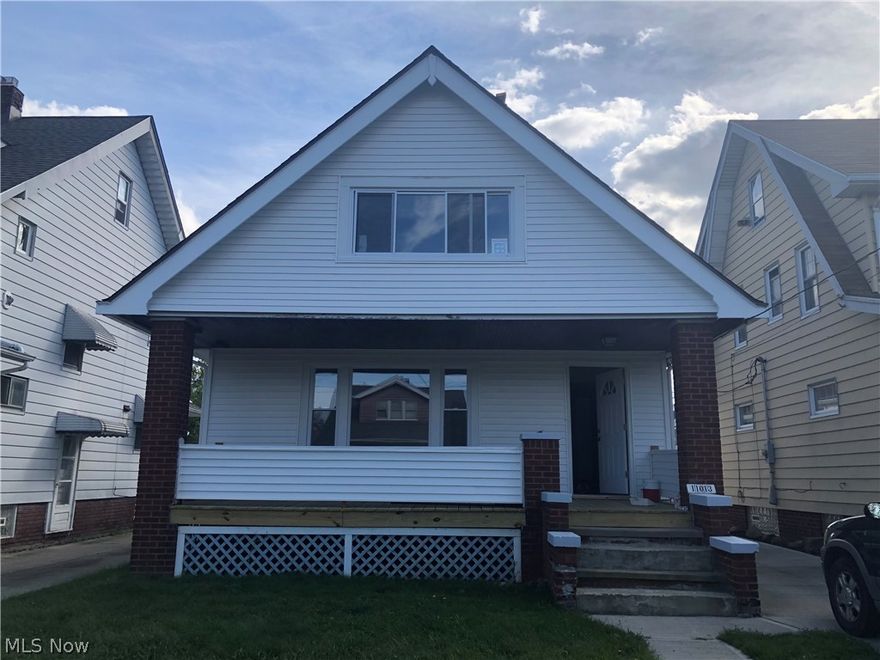 Everything is new at 11013 Governor Ave. Nearly 1600 sqft of finished living space. Must see move in ready completely remodeled bungalow featuring new siding, new roof, new windows, waterproof laminate flooring throughout, new cabinets/counter top, newer furnace and HWT. Living room with fireplace, dining room with beautiful built ins, two big bedrooms on first floor, detached 2 car garage. Finished second floor perfect for a third bedroom or bonus room. Located on a quiet brick paved street.