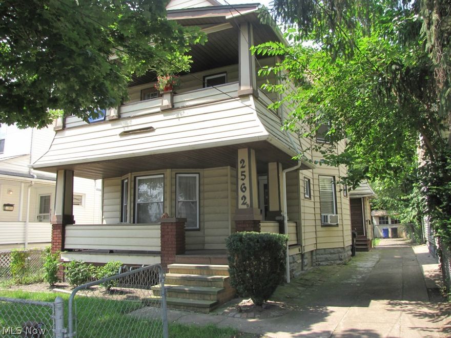 Updated triple in the heart of Tremont.    Front house (duplex) renovated in 2010 with new roof, windows, insulation, drywall, fixtures, water lines, drain lines, switches, outlets, h2o tanks, furnaces etc.   Back house (ranch style) renovated in 2010 with new siding, front porch structure/decking, windows, insulation, drywall, fixtures, water lines/drains, switches, outlets, doors, h20 tank, and electric heating system.   Both homes have a pressurized water system with a 300 gallon fresh water supply tanks.    Single car garage has a newer roof.