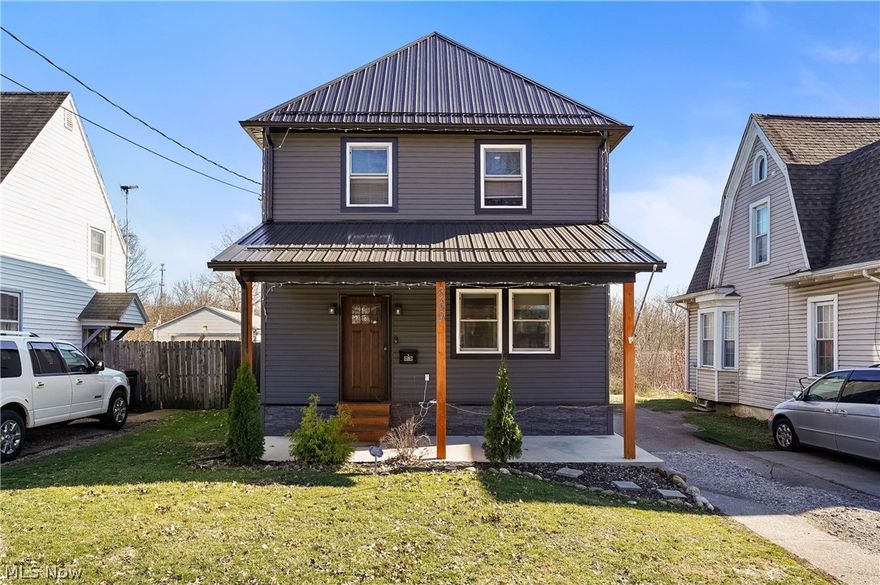 Welcome home to this modern colonial style home located in the heart of Massillon. As you make your way inside the open concept of a spacious living room that flows into the eat in kitchen. Off the kitchen you can make your way outside onto the cozy deck that overlooks the backyard with a oversized shed to give you plenty of room for storage. As you make your way back inside, there is a bedroom conveniently located on the first floor that could also be an office space with a full bath right around the corner. Heading downstairs, you will have an additional living space with a bonus room and full bathroom that ends with a sitting room that walks outside to the backyard. Upstairs features three bedrooms alongside an additional spacious full bath. This home is move in ready and just needs you to make it yours. Call to schedule your private showing today !