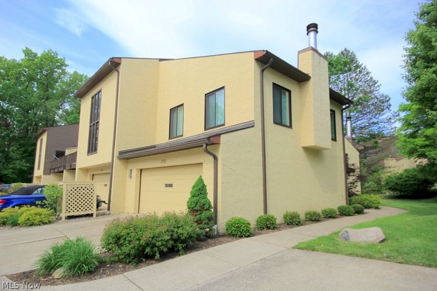 Beautiful, updated and spacious condo!  Kitchen has been updated with granite countertops, beautiful laminate flooring and stainless steel appliances.  Huge wall of windows and large eat-in area with patio door to your own balcony.  Great room with vaulted ceilings, newer windows and cozy fireplace.  Freshly painted throughout with all neutral colors.  Master bedroom on main level has large walk-in closet and modern updated master bath.  Another updated bath on main level next to spacious second bedroom.  Newer mechanicals include Central air and Hot water heater.  Washer and Dryer are also on main level and are included with all the appliances.  Huge loft upstairs has bathroom attached and can be used as third bedroom or living room.  Walk to your favorite parks or enjoy the tennis courts and large pool!