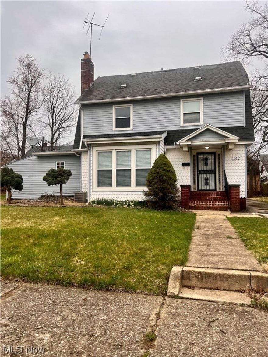 Welcome home to this beautiful colonial in the heart of West Akron. This home offers 3 bedrooms, 2 bathrooms, and 2 additional bonus rooms. One bonus room is located on the main level off of the living room. The 2nd bonus room is the top floor finished attic. The 2nd floor bathroom is equipped with a jacuzzi tub and built in cabinets for storage. There is a sliding glass door off of the dining room that leads to the back deck. The house sits on a double lot with plenty of outdoor space. Updates include new hot water tank in August 2022, replumbed gas lines in March 2023, and new furnace blower motor August 2022. Schedule your private showing today