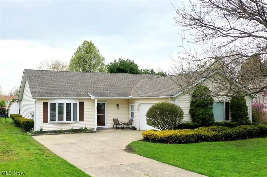 Looking for one floor living at its finest? Then look no further than this 3 bedroom 2 full bath ranch on a spacious approximate .27 acre partially fenced in yard in Madison, Ohio. This lovely ranch is perfect for entertaining family and friends with it's open floor plan. The kitchen is centrally located in the heart of the home with easy access out on to the deck for those summer BBQ and get togethers. The three bedrooms are spacious enough to offer everyone their own private retreat. The primary bedroom does offer a full bath. I also saved the best for last, this home not only has a very generous living room area with vaulted ceiling, this wonderful ranch has a family room as well, with a gas fireplace for those cold winter nights... it is perfect for reading a book by. This home has a wonderful two car attached garage as well. If you are looking in the Madison area this home is truly a gem and just waiting for you to call it home, don't miss out on it call for your showing today. (P