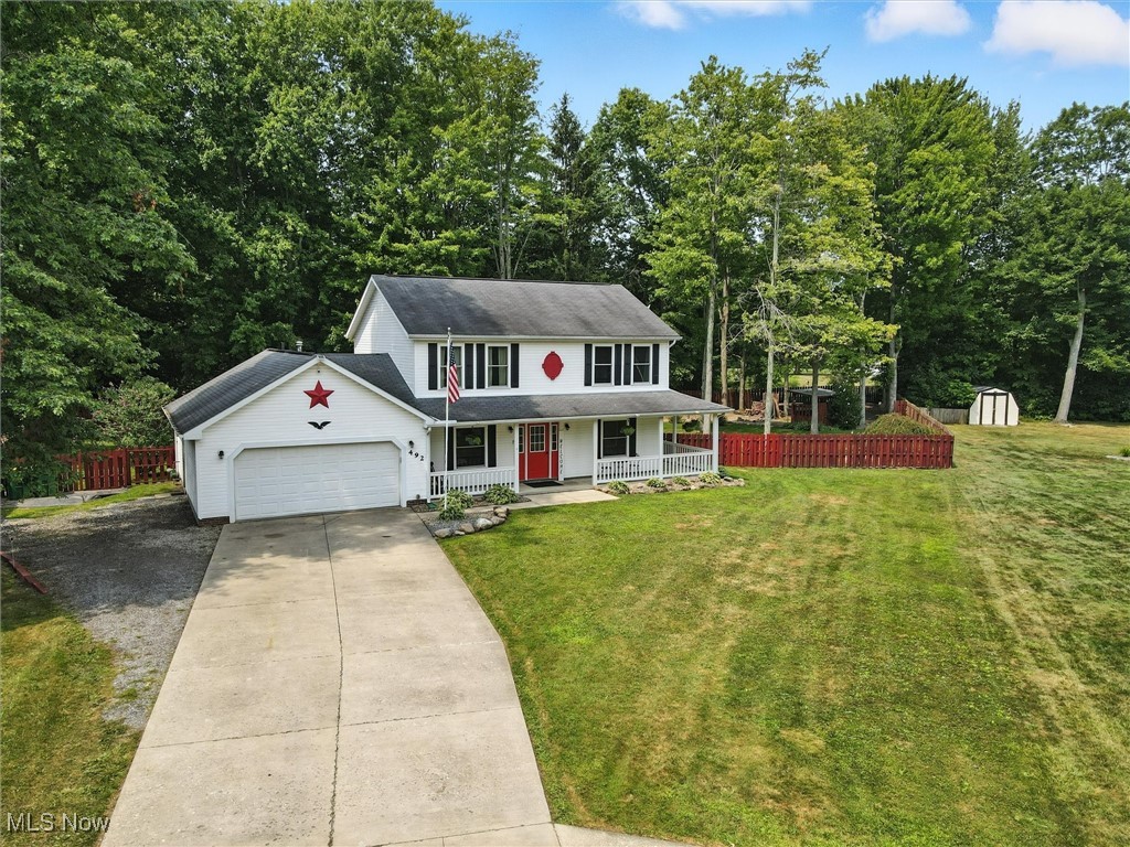 Welcome to Your Beautiful Colonial Retreat!
This charming 4-bedroom colonial is set on a generous .5-acre lot, complete with a fully fenced backyard that provides both security and privacy. Enjoy easy access with gates on both sides, a shed and fire pit perfect for outdoor activities and gatherings.
Inside, you'll be greeted by a bright and inviting seasons room, ideal for relaxation year-round. The spacious living room and cozy family room are perfect for entertaining, while the elegant dining room sets the stage for memorable meals.
The home features a newly heated and insulated 2-car garage, upgraded in 2021, along with a convenient office room just off the garage—making remote work a breeze. Recent renovations include plush new carpet, fresh paint, stylish new light fixtures, and modern vinyl flooring. Energy-efficient windows were installed in 2020, along with a new hot water heater, ensuring comfort and efficiency.
Don’t miss your opportunity to own this meticulously maintained colonial that offers both comfort and modern conveniences. Schedule your showing today and envision your new lifestyle!