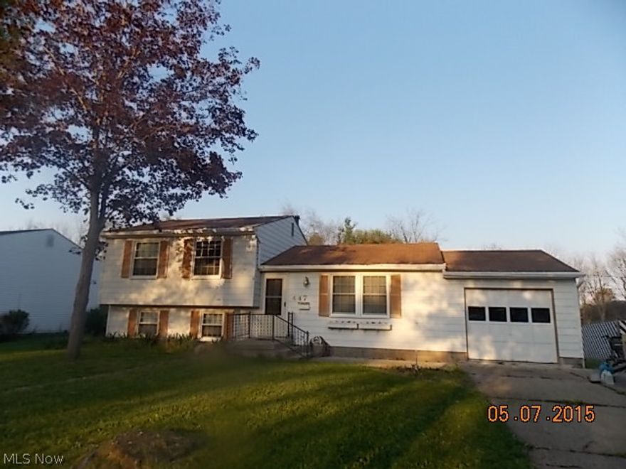 Totally remodeled split level home improvement includes but not limited to New roof, carpet, paint, kitchen, bath garage door opener, newly painted large deck overlooking the back yard fully water proofed basement exterior sub pump just pack and move in this renovated home priced very competitively easy to show. Home faces west very large a private back yard back up to woods be the first to see it