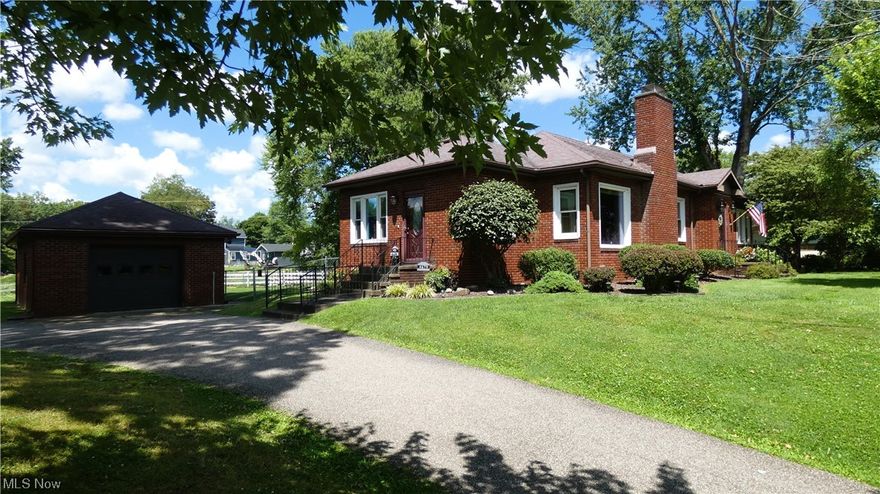 Inviting Craftsman-style residence located in Devola features all-brick construction, 3 bedrooms, and 2 baths, showcasing a well-maintained interior with charming updates. You will love the spacious rooms adorned with hardwood floors, complemented by an abundance of natural light streaming through large windows. Offering an open floor plan and charming archways, the main level includes a separate office, living room with a stone gas fireplace, 2 bedrooms, a full bath, dining room, and kitchen with bar area. Level 2 features a large bedroom, full bath, and walk-in closet. The full walk-out basement offers an oversized rec room (48 x 15), perfect for media, games/entertainment, and even that home gym as well as an additional 48 x 15 utility room for all your storage needs. Outside - an oversized one-car garage with an additional parking pad and a fenced back yard and covered porch/deck provide you with that outdoor retreat. With the convenience of a Generac whole house generator, central vacuum system, newer HVAC, roof, and much more, this home combines classic appeal with modern amenities and is offered at $10,500 below recent appraisal. The comfort of a home warranty is also being provided. Inquire for a detailed list of updates and features.  Seller offering up to $7,500 in Buyers Closing Costs or Rate Buy Down with accepted Offer!
NOTE: Owner Is a Licensed Real Estate Agent (OLREA)