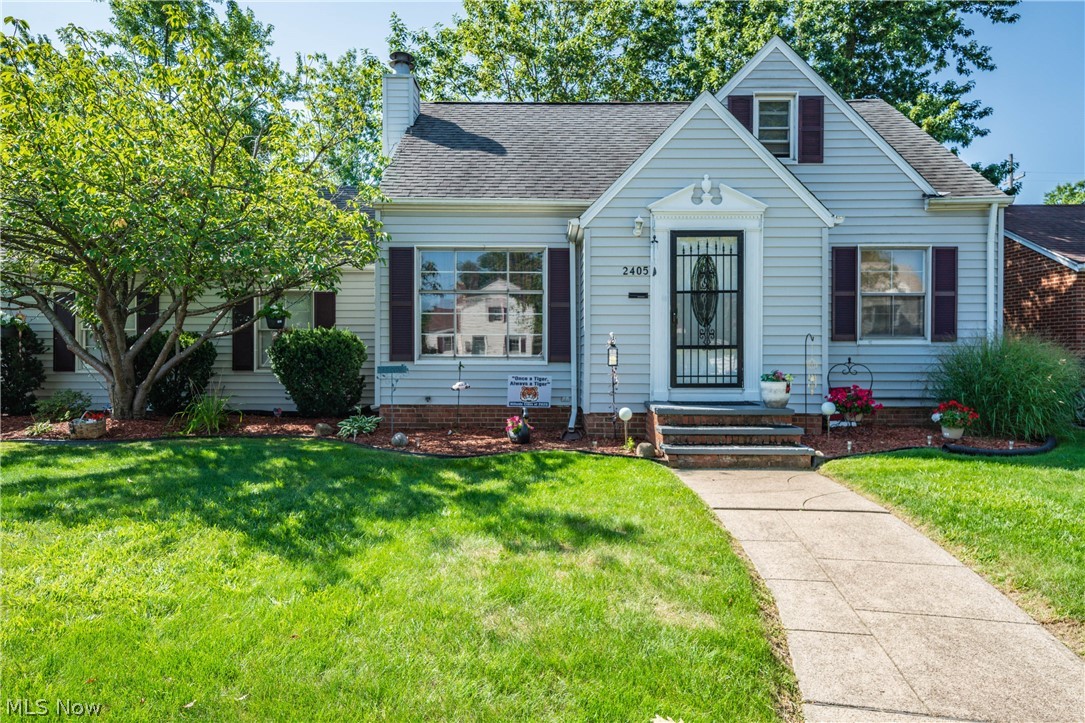 Rare find in Parma! This charming 3 bedroom, 2 full bath cape cod is situated on a beautiful large lot - just under a quarter acre. Great location – easy access to highways, shopping, dining, parks, hospital and airport. Interior has been freshly painted. On the main level, you will find the spacious living room with large picture window, kitchen, dining room, 2 bedrooms and one full bathroom. Upstairs boasts an enormous, private bedroom with a cozy reading nook overlooking front yard. All new flooring upstairs. Partially finished basement presents endless possibilities – great space for entertaining. Basement boasts a gorgeous fireplace, recreation room, additional room that could be used as an additional bedroom or office, private laundry room and a spacious full bathroom. Updated glass sliding door off the dining room leads to the deck overlooking the beautifully landscaped, fully fenced in back yard. Very tranquil place to relax and enjoy quality time with your family, friends and