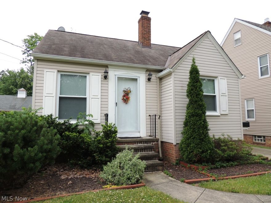 Clean & Cute 3 Bedroom, 1 Bath Cape Cod! Living Room With Newer Carpeting & Eat-In Kitchen With New Floors, Backsplash and Countertop. Recently Updated Bathroom! New Tear Off Roof & Vinyl Siding In '99. Huge 2.5 Car Garage Built In '03. Privacy Fenced Backyard. One Year Warranty Included. Convenient Location, Close To Playground, Pool, Shopping & More! Schedule To See Today. A Great Opportunity Awaits You!