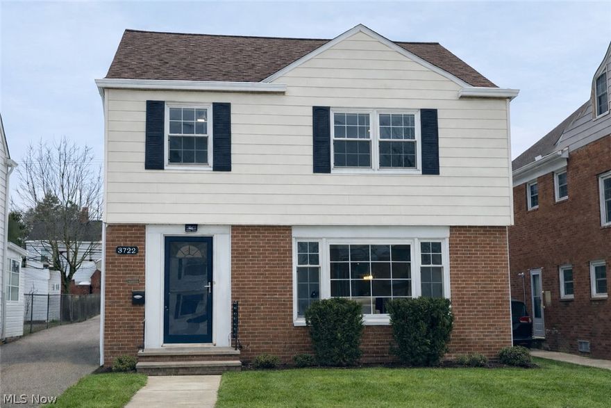 Beautiful fully remodeled single-family home delivers modern style, thoughtful upgrades, and flexible living space throughout. Step inside to an inviting open-concept layout centered around a stunning kitchen with shaker cabinetry, quartz countertops, and stainless-steel appliances—perfect for everyday living and entertaining. The main living area is highlighted by a gorgeous floor-to-ceiling fireplace, while luxury vinyl flooring flows across the first floor for a clean, contemporary look. Upstairs offers three comfortable bedrooms and a luxury bathroom with a large linen closet, including a primary bedroom featuring its own stylish fireplace—creating a warm and relaxing retreat. The home also features new carpet on the second floor and in the lower recreation room, adding comfort to every level. The huge finished rec room with mounted fireplace is ideal for movie nights, gatherings, or a game space. Additional highlights include new vinyl windows, a spacious sunroom perfect for a home office or den, central air, ceiling fans in all bedrooms, motion-sensor closet lighting, generous laundry storage, blinds for easy move-in, patio space, and a 2-car garage. Located in a great school system, this move-in-ready home combines comfort, style, and functionality—an exceptional opportunity for today’s buyers.