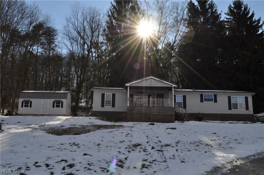 Welcome to this beautiful well kept, country setting on over an acre of land. Featuring 3 bedrooms and 2 bathroom, with a beautiful open concept. Master      bedroom has ensuite. Laundry room with ample storage space. This home offers newer laminate floor throughout, 6 panel doors installed, and a newer metal roof installed in 2016 with a 50 year warranty. Do not miss out on this opportunity, CALL today.