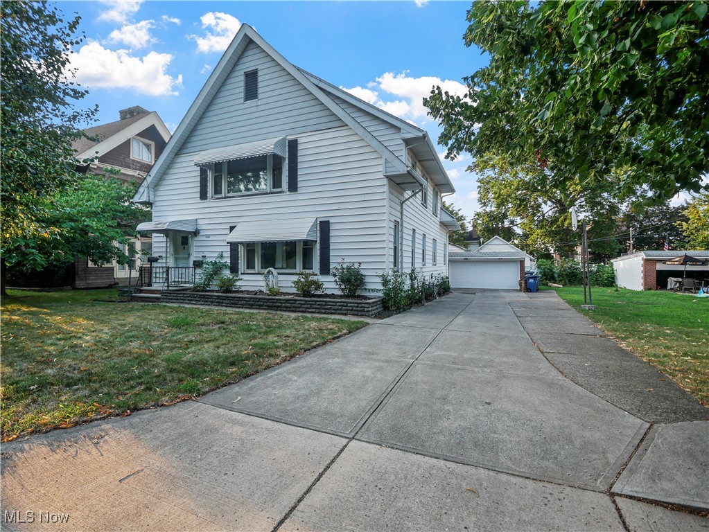 This beautifully cared-for 6-bedroom, 3-bath duplex offers the perfect combination of size, functionality, and location. Each unit features 3 bedrooms, 1 full bath, 1 half bath, and its own private laundry room complete with washer, dryer, and utility sink. The open and inviting floor plan includes a bright living room, a formal dining area, and a well-appointed kitchen with abundant cabinetry, generous counter space, and room for casual dining. Large windows fill the living areas with natural light, while neutral finishes and wood trim provide warmth and timeless appeal.
Bedrooms are generously sized with hardwood or carpeted flooring and ample closet space. Bathrooms in each unit are very well maintained, featuring clean, neutral finishes and practical layouts. The dedicated laundry rooms offer true convenience, making everyday living easy and efficient.
Outside, a long driveway leads to a detached 2-car garage with additional parking. Enjoy a private backyard with grassy space for outdoor relaxation, plus covered and enclosed porches for year-round versatility. A rear exterior staircase provides a private entrance to the upper unit, enhancing both privacy and rental flexibility.
Located in the vibrant city of Lakewood, residents enjoy a walkable community with charming architecture, a thriving dining and shopping scene, and easy access to parks, schools, and public transportation. This move-in-ready duplex is perfect for homeowners seeking multi-generational living,