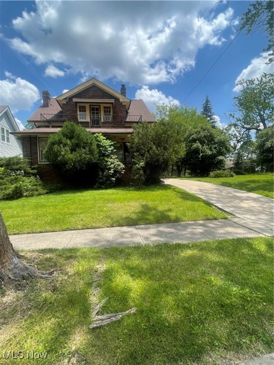 Welcome to your new beautiful brick home! Upon entering the home, you will step into a lovely kitchen with lots of potential, living room, dining room and a extra great room that can be used as a bedroom, library, sitting room or whatever you choose to imagine while bringing your creative desires to the home. The upstairs offers 3 bedrooms and a full bath. The basement area has a half bathroom with 2 extra rooms that can be used for your creative design.  There is a extra lot for you to utilize for your convenience and a 2 car detached garage. This home offers so much space, square footage and potential, which makes this home very unique and special. You must see this home today and schedule your appointment asap! Bring all offers! Seller will make some repairs and is open to POS options, very flexible with various creative options, which are all welcomed and open for discussion.