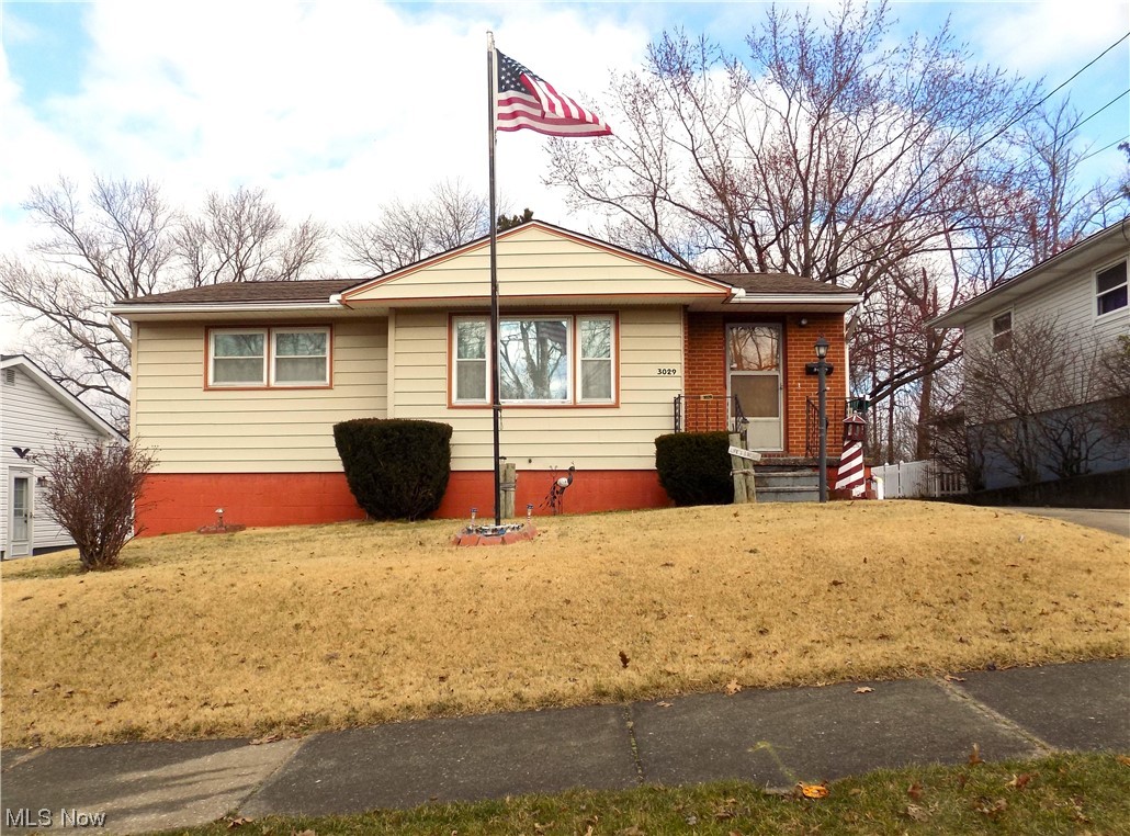 3029 Forest Park Blvd. is a well maintained single family home in the Ellet/Mogadore area. Enter through the front-door to a small foyer expanding into the living room. The living room and all 3 bedrooms on the main floor boast original hardwood floors and plenty of natural light. The side door provides direct access to the kitchen and lower level. The home's lower level includes an unfinished family room space, a laundry area, a tool room/workbench area, a canning cellar, and possible 4th bedroom. The Basement can also be accessed directly from the patio in the fenced-in backyard. The concrete driveway leads to a large one-car garage with shelving and additional covered storage space. Fenced-in yard includes a storage shed. Some recent renovations include a new roof circa 2017, new flooring in the main bathroom, and fresh paint. Home will be sold as is.