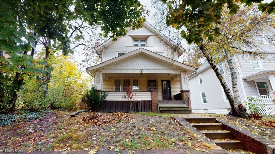 Investors welcome! This is your opportunity for a very nice duplex. The lower unit is a tandem 2 bedroom unit, has access to the basement, and rents for $725. The upper unit features 2 bedrooms and a finished attic that can be used as a third and rents for $775. 10.13% cap rate.