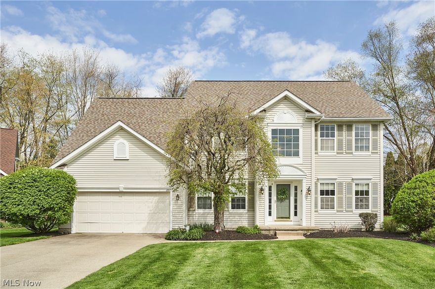 Welcome to this beautifully maintained one-owner home in the desirable Villages at Fairlawn! Offering 4 bedrooms, 2.5 baths, and nearly 2,800 square feet of living space plus a finished basement, this home has been freshened up and is ready for its next owner.
Recent improvements include refinished hardwood floors, new granite countertops, new carpet in most rooms, fresh paint in select rooms, and refreshed landscaping with mulch for great curb appeal. Major mechanical updates provide peace of mind, including newer A/C (2021) and roof (2019) plus a radon mitigation system installed in 2026.
The layout offers excellent functionality and desirable features including a first-floor office, first-floor laundry room, spacious living areas, walk in closets, and a finished basement for additional living, work, or recreation space. You'll love the beautiful backyard setting with a shed, fire pit, deck with attached dog run, and room to play. Tucked away on a cul-de-sac, this home offers both privacy and convenience. The location is exceptional — just minutes from Copley-Fairlawn schools, Fort Island/Griffiths Park, Summit Mall, shopping, dining, and quick access to I-77 for an easy commute. Additional perks include access to Fairlawn Gig high-speed internet and free trash disposal through the city compactor program. Come take a look at the open house on Wednesday 4/22 from 4-6pm or schedule a private showing.