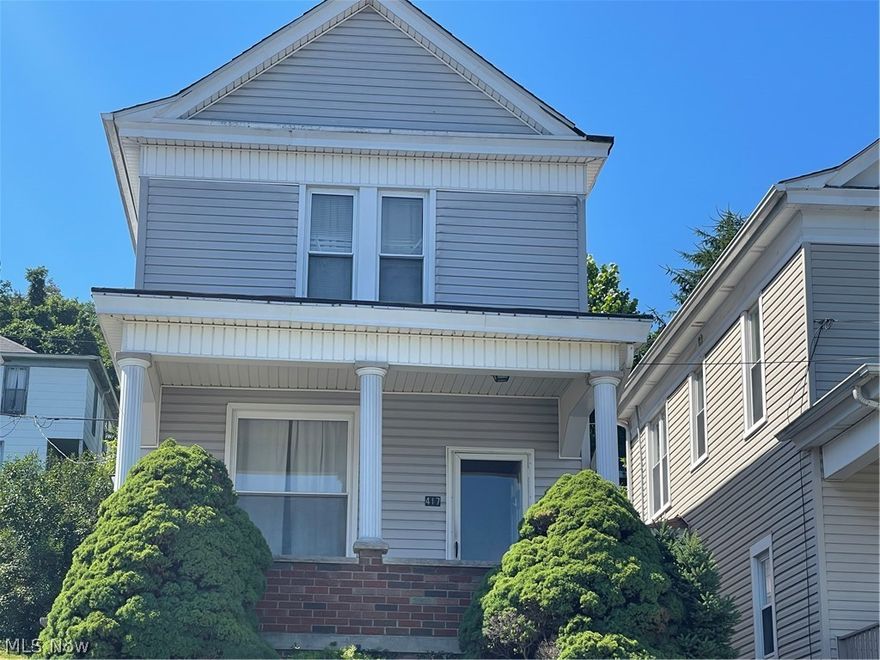 Well Maintainted home with lots of updates. Move-in-ready.   Fresh Paint and flooring throughout.  New bathroom fixtures and vanity installed.  HVAV upgraded with central air installed.  Replacement windows, updated furnace, siding and roof  within past 10 years, per owner.   Welcoming front porch as well as a back patio area. Great starter home!!  Seller will repaint where tenant tried to touch up paint.