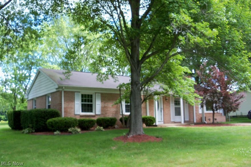 Inviting Brick ranch with many updates-new baths & updated kitchen w/ceramic flooring comes w/appliances. First floor family room w/dining area if you choose. Three spacious bedrooms, master BR w/half bath. Newer windows, new furnace/a/c and water heater. Full newly painted basement. Entertain in your park like backyard or on the beautiful deck or the paver patio. Move in ready home located in Crestview School District.