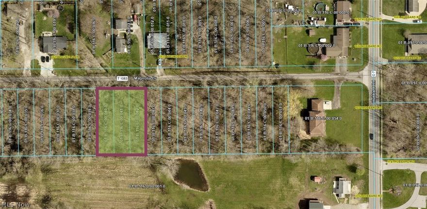 Great opportunity for a residential build! Three wooded lots (.1561 acres each) or .47 acre total, on beautiful
Magnolia Drive in Madison Township. Individual lots are 40'x170'. Paved road with existing houses on north side of the
street. $25,000 includes timber value. City water and sewer at the end of the street on Hubbard Road. Current homes
have septic and well. Lots are on existing paved street. 1/2 mile from Lake Erie, Madison Township Park, restaurants and
Vincent William Winery. Lots are three separate parcels, .46 acres each. Seller will combine parcels into one larger lot at
closing. Buyer is responsible for any approvals.