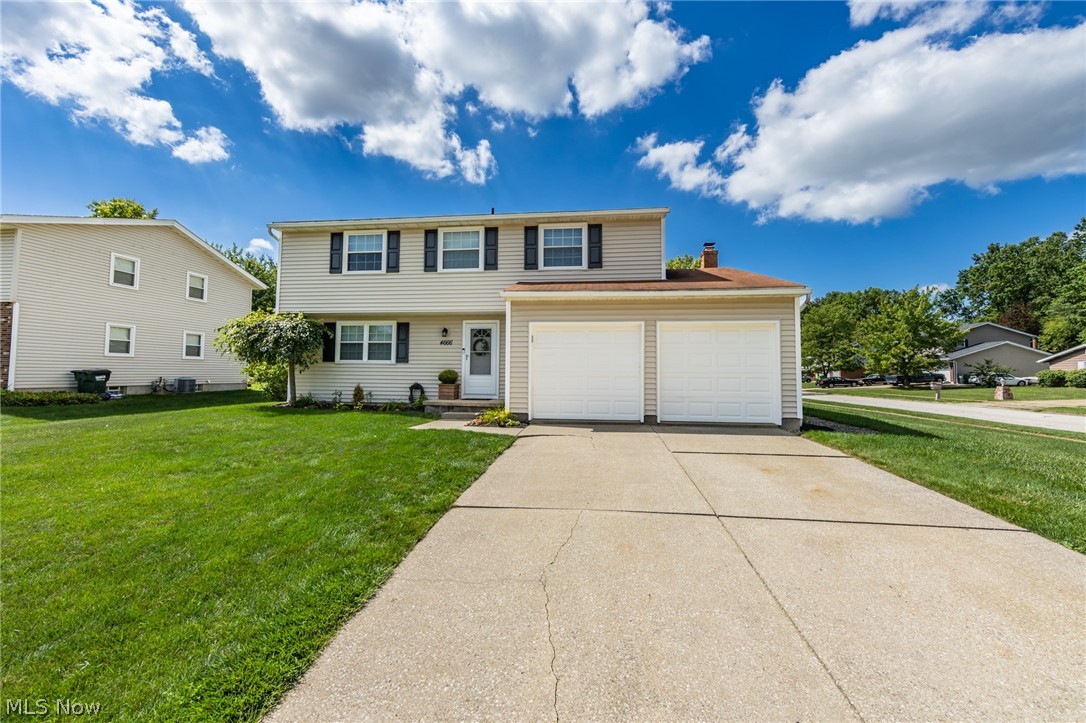 Welcome to this stunning Colonial home located in Stow on a corner lot! The living room has a large picture window that allows the natural light to shine on the beautiful hardwood floors. The living room opens into the dining room and kitchen which would be great for entertaining. The kitchen has all been updated with dark cupboards that accent the gray subway tile, granite countertops, and stainless appliances. The kitchen opens to the family room that has newer carpet and a sliding glass door to the patio. Upstairs boosts 4 nice sized bedrooms with newer carpets. The master boosts chair molding and has an en suite. Do not miss the finished basement, which makes the perfect recreation spot. Step on the patio and take a look at the amazing fenced in backyard! Sit in the back and enjoy these pretty fall days! So many updates have been made to this home including, new furnace in 2020. Do not miss out on this amazing home!