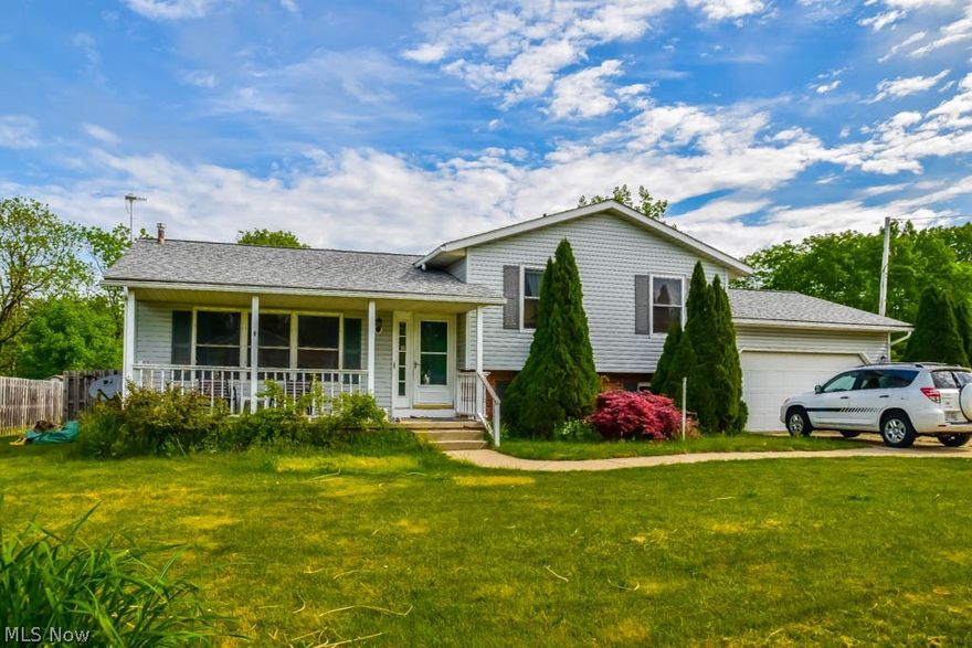 Spacious 4 bedroom, 2 full bath split level in Brunswick City School District! Enter from covered front porch where you'll find a living room and large eat in kitchen. The upstairs includes 3 spacious bedrooms and a full bath with access from the master bedroom. Enjoy evenings around the cozy fireplace on the lower level. One additional bedroom/office and a full bath round out the lower level. Tons of storage space available in the unfinished basement! Fully fenced backyard with above ground pool. Additional .36 acre parcel included which runs along the back fence. Tons of potential, you don't want to miss out! Schedule your private showing today!