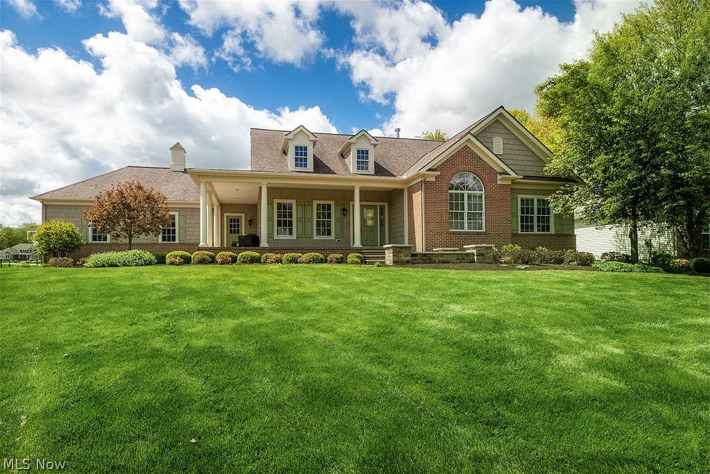 This ranch home greets you with amazing curb appeal . There is a wrap around porch that greets you as you approach the front door. The backyard is a true oasis. There is an in-ground concrete pool with patio and deck and pool house. Enjoy summer nights with the built in fireplace and prepare dinner on the built in grill Once inside you will appreciate the custom built home. The high ceilings greet you when you enter the great room with a fireplace. The large kitchen has newer granite and back splash. The morning room overlooks the stunning backyard. The bedrooms are a split design. The owner's suite has a huge walk-in closet and bath and has access to the backyard. There are 2 more bedrooms and a full bath on the other side of the home. The main floor is complete with a laundry room, mud room and half bath. The full basement has high ceilings with a room that has a full bath and rec room. There is an unfinished area for storage. Updates include hwt (2017), carpet (2016), basement finished (2016) Pool/deck/patio (2017). Do not miss this one of a kind home.