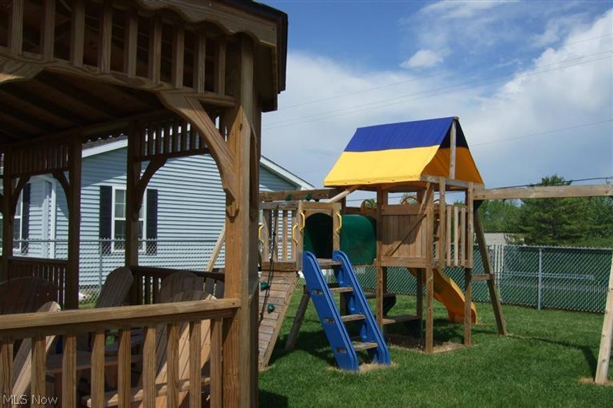 Fun fun fun for the entire family.  Community pool, playground across from East Harbor State Park.Place a manufactured home and you are ready to have a great place to call home.