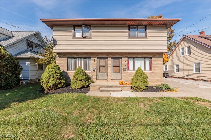 This spacious custom-built duplex presents a fantastic opportunity! Both units are identical, offering 3 bedrooms, 1.5 baths, a spacious living room, a dining area, and a large eat-in kitchen on the main level. The bedrooms are located on the second floor, providing ample space and comfort. Each unit has its own basement access. Whether you're looking to live in one unit and rent the other, or seeking a great investment property, this duplex is perfect.