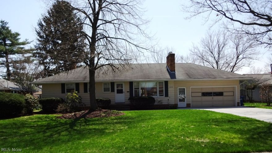 What a great location somewhat hidden away from the world and within walking distance of the Metroparks. This Ranch home offers 3 Bedrooms, 1.1 Baths, formal Living and Dining rooms. Finished Recreation Room on lower level with a wet bar, large Utility area plus an additional room that could be an excellent work shop. Great Deck, Hot Tub, Gardens. Fenced in yard. Newer furnace/AC. Full walk up attic. Ping Pong table can stay.