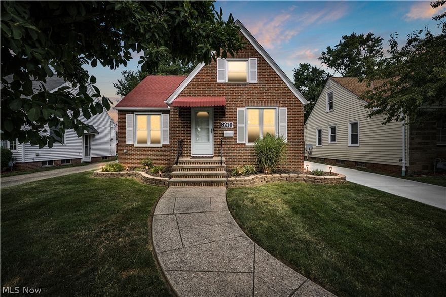 Charming bungalow on a great Parma street! The upstairs bedroom offers walk-in closet with lots of storage space. Basement has glass block windows with a family room/rec room and a full bathroom. Roof is 10 years new.  The back wall in the basement was professionally waterproofed in 2012. Updates throughout...Windows, screen doors, and A/C completed in 2020. New driveway in 2021. New garage door and floor in 2021. Fresh paint throughout. H20 Tank in 2020. Like new stainless appliances offered.