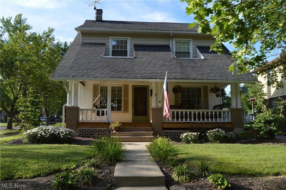 Your search is Over! A RARE find in today's market in McDonald! Absolutely move in condition home that is ready for you! You will notice the great curb appeal as soon as you pull up to this home with beautiful covered front porch, professional landscape, and VIEW OF THE PARK! Inside you will find a large living room with plenty of windows and seating space! Plenty of room to entertain with a formal dining room with beautiful built-ins AND an EAT IN KITCHEN with plenty of cabinet space, ceramic tile, and all appliances! Upstairs features 3 bedrooms and large full bath! Plenty of room for storage in the finishable, walk-up attic! In the basement, you will find even more space in the finished family room/rec room, laundry room, and another FULL bath! Nice backyard space with an oversized 2.5 CAR GARAGE! 12 month home warranty included for a worry free purchase! With the small amount of homes available in McDonald, schedule your showing SOON! BRAND NEW ELECTRICAL SERVICE !