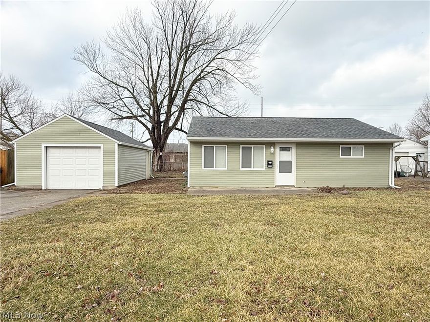 Completely updated from top to bottom, this move-in ready 3-bedroom Ranch offers the ease of one-floor living with major improvements throughout! Recent updates include a brand-new roof, new gutters, new windows, new vinyl siding, new furnace, and new hot water heater. Step inside to find a completely remodeled kitchen, beautifully updated full bathroom, all new flooring throughout the entire home, new interior and exterior doors, and fresh paint throughout. Every detail has been thoughtfully refreshed, making this home truly turnkey. Conveniently located just minutes from Lake Erie beaches, local marinas, restaurants, and everyday amenities, this home offers both comfort and location. Don’t miss your opportunity to enjoy low-maintenance living in a beautifully updated home!