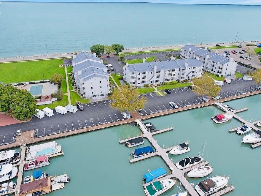 Enjoy stunning marina and river views from both balconies of this updated 2 bed / 1 bath, south-facing condo at the amenity-rich Clinton Reef Club! Includes a deeded boat dock (updated marina) and is pet friendly. Relax on your balconies and watch the sunsets, or walk out the north side of the building to Lake Erie. The resort-style amenities include an updated pool, hot tub, clubhouse with sauna, grills, and plenty of outdoor seating. Walk to the Jet Express, restaurants, bars, and shops in downtown Port Clinton. Unbeatable views, convenience, and community perfect for a second home, primary home, or rental!