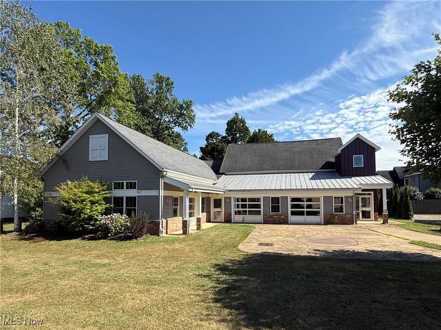 Rare development opportunity in Geneva’s Central Business District! This offering includes two parcels totaling ±3.38 acres with nearly 900 feet of combined frontage on South Eagle St and Park St. Parcel sizes of 2.969 acres and 0.42 acres. The site includes the former Pairings Wine and Culinary Center (4,568 sq. ft.) and an adjacent structure (3,314 sq. ft.) previously used as offices. Both buildings are ready for redevelopment or adaptive reuse. Zoned CBD (Central Business District), eligible for inclusion into the DORA (Designated Outdoor Refreshment Area), this prime location supports a wide range of commercial, mixed-use, and community-oriented possibilities. Just minutes from, I-90, SPIRE, Lake Erie and the Grand River Valley wine region. Ideal for investors, entrepreneurs, or developers seeking a unique canvas in a growing community. Pairings operated as a regional food and wine center celebrating Ohio agriculture and hospitality. The building featured a commercial kitchen, tasting room, educational space, and an outdoor patio bordered by new vineyards. Ideal for adaptive reuse into a destination winery, event venue, market, or multi-use development. Buyer/agent to verify zoning and use with City of Geneva.