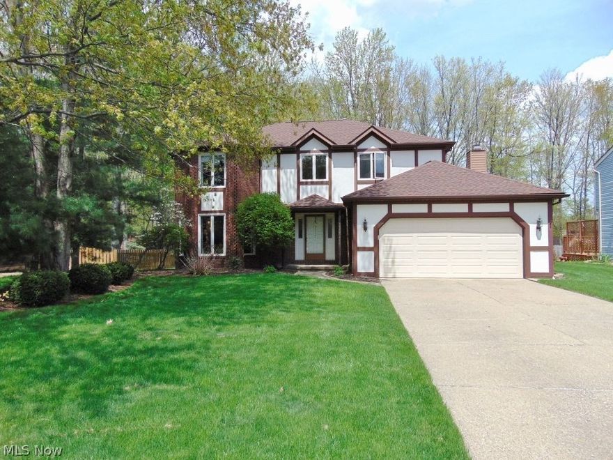 Welcome to our home.  A beautiful 4 bedroom 3 bath colonial .  The home entrance greets you with a  open 2 story foyer  with tile flooring which extends into the kitchen . To the left of the foyer is the formal dinning area large enough for gatherings.  Off the dining room through double french doors you enter the office/den.  Going from the den you enter a updated kitchen  with stainless appliances a center island and colors of bittersweet chocolate cabinets complimented by the white thunder granite from Architectural Justice.  The dinette off the kitchen is a roomy area for every day meals. A small step down as you enter the Great Room (20\' x 15\' ) with brand new carpeting a neutral tone which accents the brick fireplace to be warm and welcoming.  The laundry room is large enough for a mud room with a shelf ,bench and hooks for coats.  On the second floor you will find four bedroom .  The Master Bedroom (14\' x 17\') is very roomy with its vaulted ceiling and walk in closet.  The m