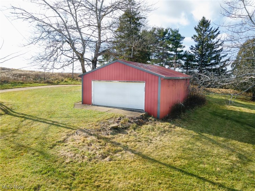 Parcel 6/10. This parcel offers 7.66 acres open land with 538 feet of frontage. If you're looking for versatility this piece has just that. It's got 2 pole buildings great for storing farm equipment, building sites for a great home, as well as open tillable acreage all with great accessibility! 51% of mineral rights will transfer with the property. Feel free to walk the property at your convenience.