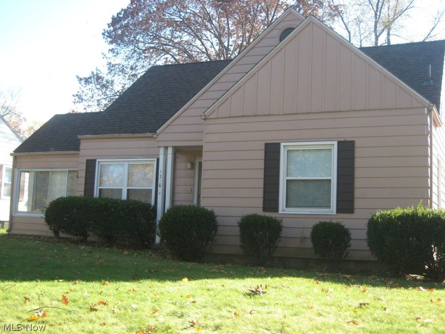 A diamond in the rough!  This house has good bones.  Updates include, furnace, central air, windows, hot water tank, electrical, bath vanity and commode, kitchen stainless steel sink, faucet and disposal, and glass block windows.  Needs flooring throughout, wall repair, bath repair, basement bath remodel and other miscellaneous repairs.  Bring your tool box, paint brushes and cleaning products.