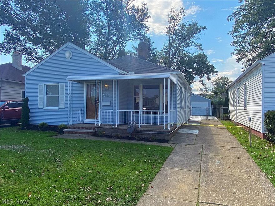 Welcome to your perfect Parma ranch! Conviently close to schools, parks, shops, restaurants, and highway. This 3 bedroom home has it all! From newer roof, windows, and siding to brand new appliances and updates all throughout the house, this house is ready to be called your own! Entering the home you are welcomed into a big and bright living room area with brand new floors which then flows into the kitchen. In the kitchen, you will find brand new kitchen appliances, countertops, backslash, and cabinets. Also leading off the living room you will find 3 spacious bedrooms with brand new carpet and a full bath updated with brand new floors and vanity. Also on this floor you will find an ever most convenient first floor washer and dryer and a utility closet. On the exterior of home, you will first see a cozy front yard porch perfect for your morning coffee and sitting out, along with a partially new paved driveway leading into a updated single-car detached garage. Not to mention a large fen