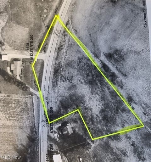 Vacant Land For Sale - 1749 Us 250<br/> Jefferson County, Adena, OH 43901
