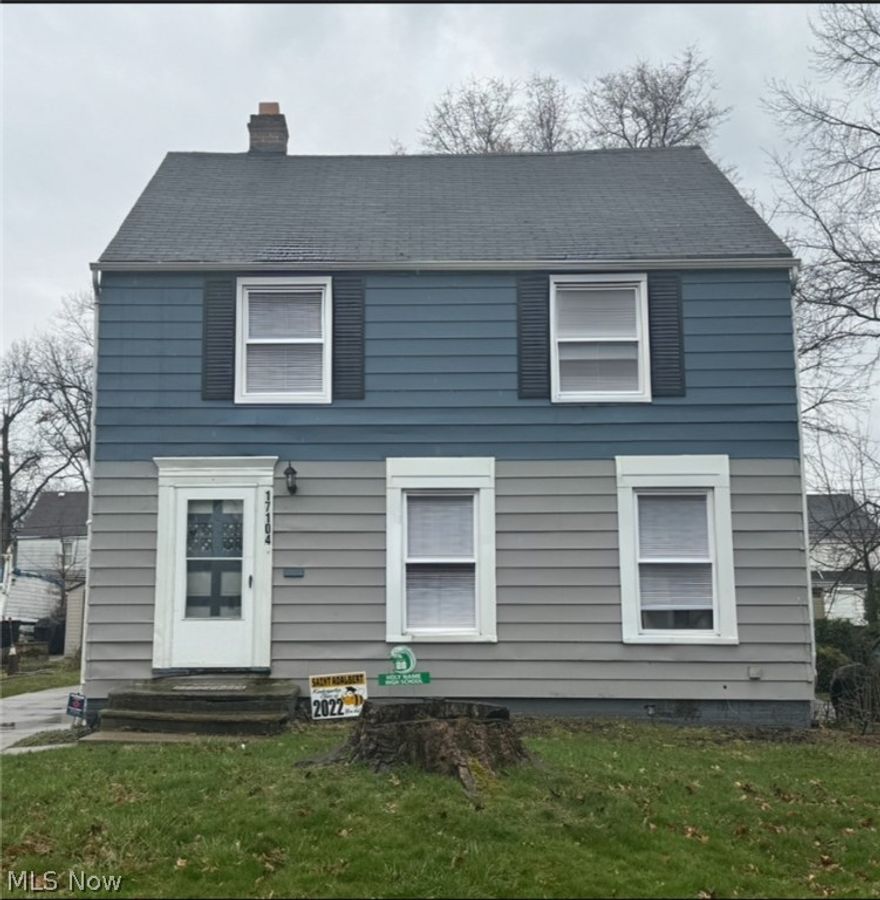 This 3 bed, 1.5 bath colonial is the perfect starter home or investment property and looking for its next owner! Boasting beautiful hardwood floors throughout, this home has a spacious feel on every level. The main floor has a roomy living area that flows right into the dining area and a nice sized kitchen, the stainless steel kitchen appliances stay. The kitchen leads to a side door and the partially finished basement, washer and dryer stay as well. There are 3 generous bedrooms and a full bath upstairs, even the hallway upstairs is sizeable, making it easy to move your furniture right on in. HW Tank replaced 2018. Don't let this one pass you by. Schedule your showing today!