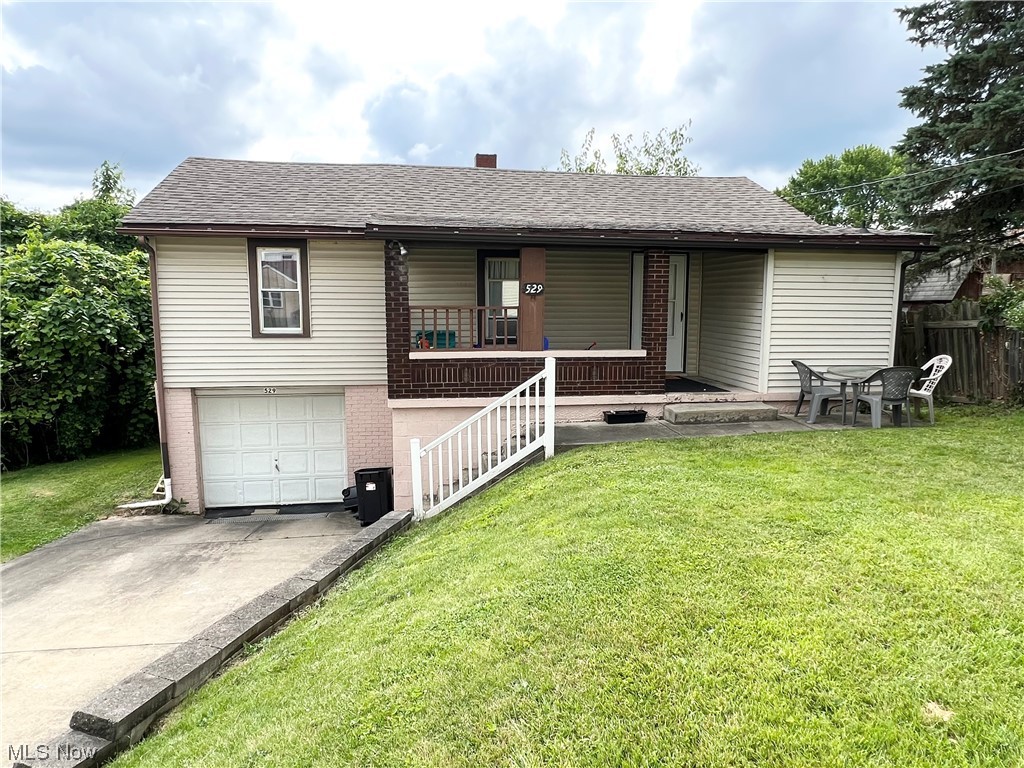 START SMART! This 2 bedroom home is located on Weirton Heights and waiting for its new owner! Spacious living room, updated eat-in kitchen, 2 bedrooms and full bath on the main floor with beautiful updated flooring throughout. Includes a 1 car garage and priced to please at 59,900.