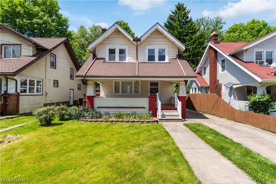 Welcome to this 3-bedroom, 2-bath colonial home in West Akron! Step inside to find fresh paint and new flooring throughout, with vinyl plank (LVP) on the first level and cozy carpet upstairs. The living room features a stunning tiled fireplace. The kitchen boasts new countertops, a stylish new backsplash, and comes complete with all appliances. Enjoy the peace of mind with all-new electrical fixtures, including recessed lighting and updated fixtures throughout the home. The two full bathrooms have been modernized with contemporary finish. The basement is waterproofed and fully finished, offering extra living space or a perfect recreation area. The home also includes a reliable sump pump system, newer vinyl windows that enhance energy efficiency and curb appeal. This move-in-ready gem combines classic colonial charm with modern updates, providing a comfortable and stylish living experience. Don’t miss the opportunity to make this exceptional home yours!