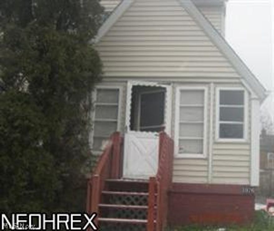 Needs work. Could be great home! Nice enclosed porch and treed lot. Spacious Rooms. See Broker Remarks. Being sold as is.