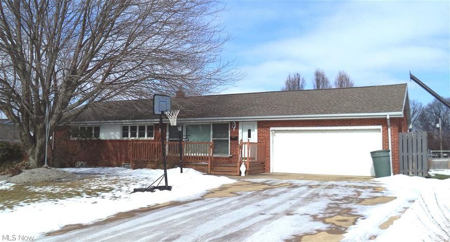 What a great home and neighborhood! This solid all brick ranch offers many pleasing updates & features, included but not limited to: roof shingles ‘07/ water heater ‘07/ garage opener ‘12/ garbage disposal ‘12/ windows ‘03/garage door opener ‘12/ finished L/L family room w/custom bar- fireplace-exercise or 4th bed- full bath- and built in bookshelves all included in total sq ft. The sunny kitchen has updated appliances/dinette w/built in wall to wall cabinetry and French doors to deck/updated main bath w/linen closet/stylish living room and 3 bedrooms. The heated garage has attic access and opens to a fence backyard with a 2 double door entry shed w/electric- windows & cabinetry/two koi ponds & an additional storage unit. Close to ALL amenities and ready to please the new owners!