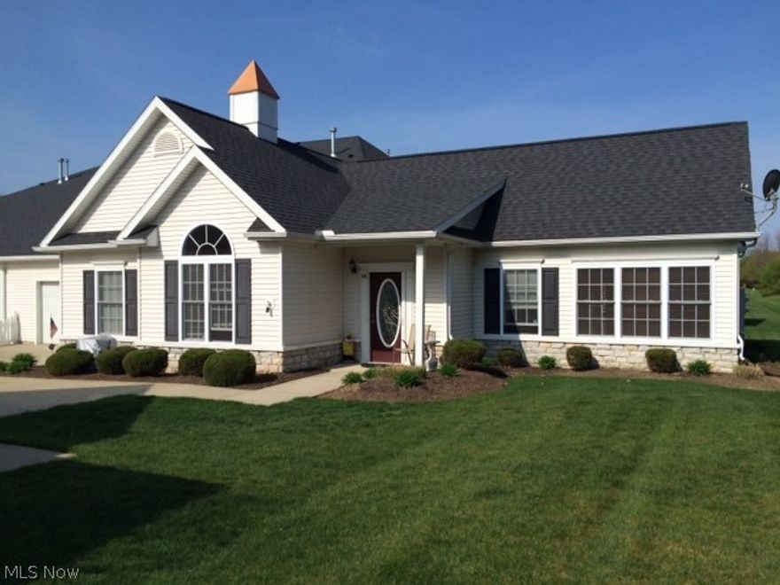 Located at 3235 Elizabeth Dr. unit 28 this rare find condo listing in Perry at the desirable Grand Manor Estates development could be yours today. In this 55 and up development we have a 3 bedroom 2 bath stunning ranch condo with every option you would ever want in your new home. Step into the open floor plan with vaulted ceiling and a fireplace. The kitchen is loaded with cabinets and counter space. Perfect for entertaining with the living room, kitchen and dining area being all one room! The private sunroom is also vaulted with loads of windows and makes a perfect family room. The 3rd bedroom makes a great guest room with it’s private location at the front entrance or use it as an office. The master bedroom is huge with 2 closets and one being a giant walk in. The master bath has separate vanity areas with a 5 ft shower. Enjoy the outdoors from your back patio over looking a wooded area. This condo was the last one built in 2009! Do not let this home slip away.