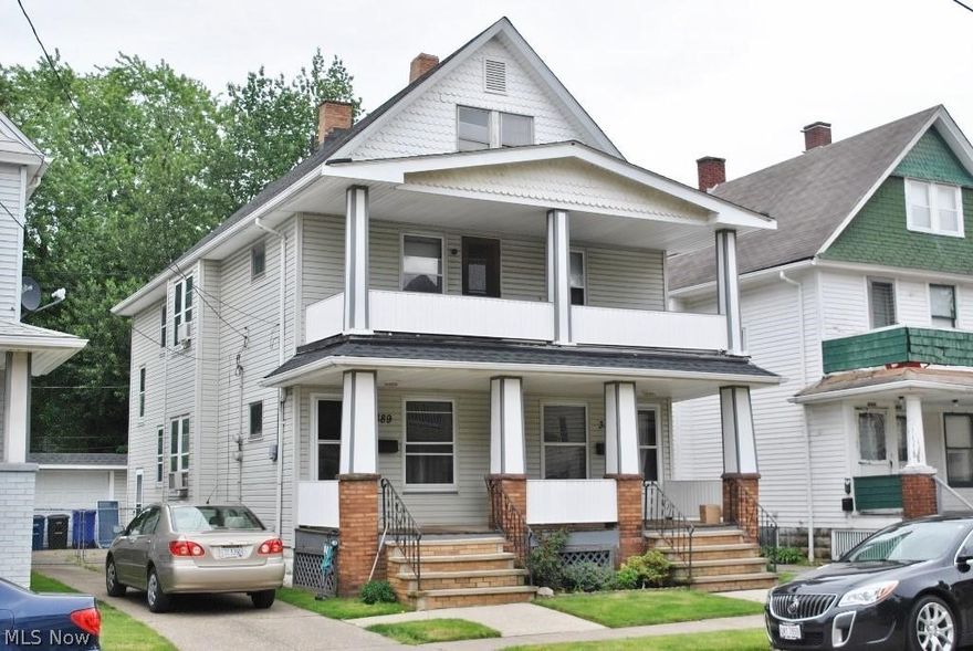 Clean well maintained 5/5 near I-76. Both units move-in ready! Newer roof, 2 furnaces & hot water tanks, electric updated! Loads of curb appeal! Great home to live in or great investment. Rents could be higher!