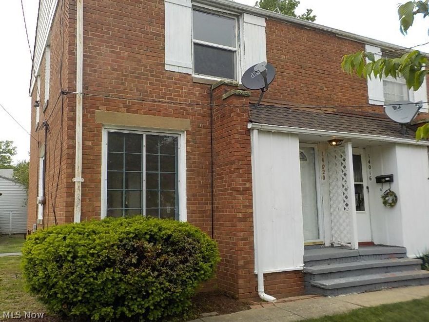 Why Rent When You Can Own? Purchase This half Duplex with 2 Car Garage & Basement. Glass block windows in basement. All Brick Exterior easy maintenance. Great Starter! Very convenient to bus lines, and located across the street from John Marshall High School. This is a Fannie Mae Homepath Property.